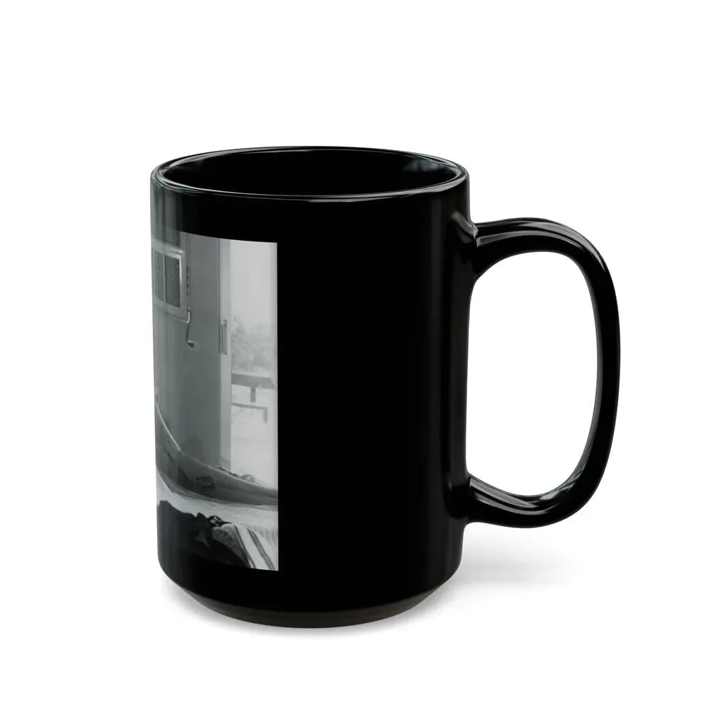 Allison Hayes #206 - Pages 8 with 1 B&W Photo & Article from Femmes Fatales Of The 1950's_1 (Vintage Female Icon) Black Coffee Mug - Go Mug Yourself