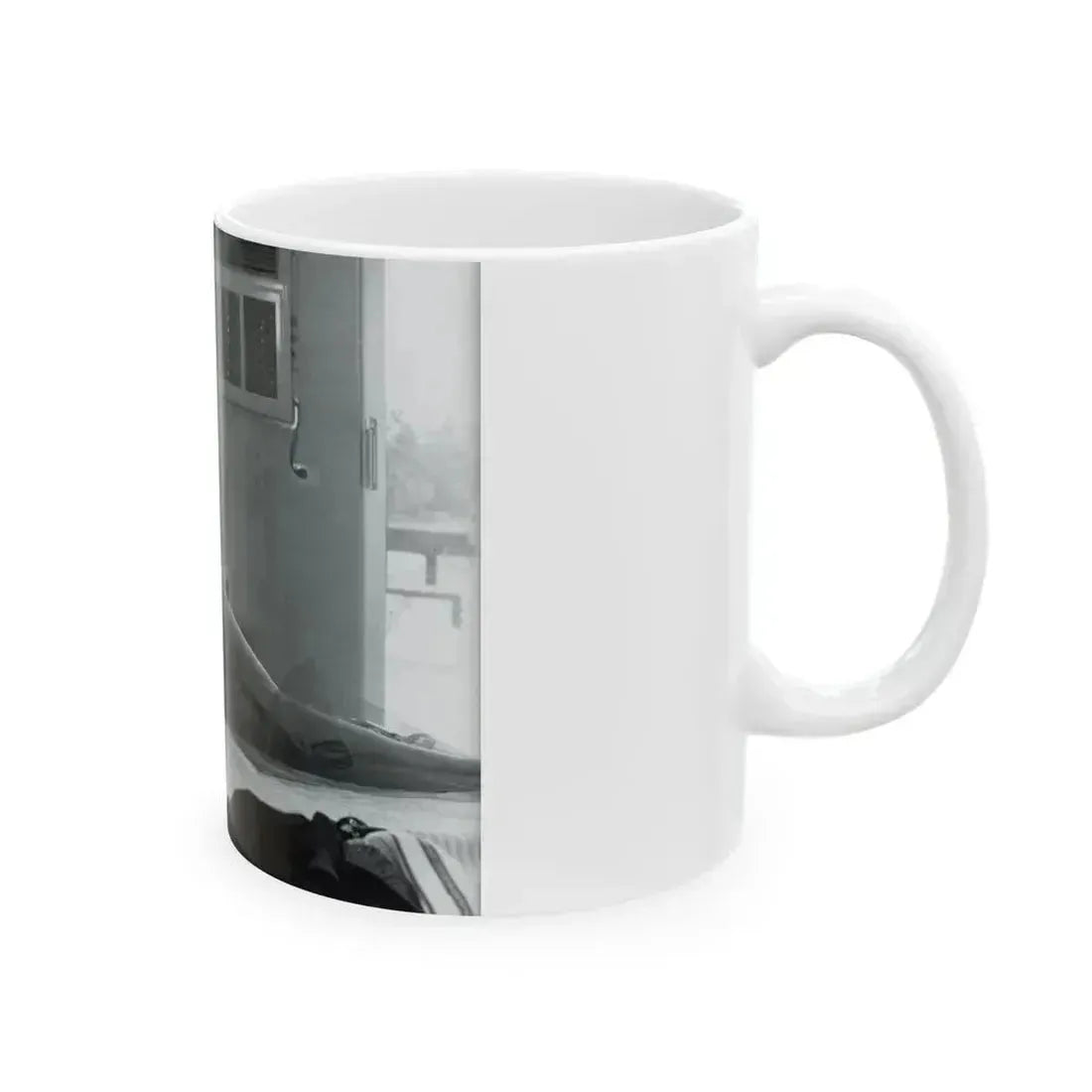 Allison Hayes #206 - Pages 8 with 1 B&W Photo & Article from Femmes Fatales Of The 1950's_1 (Vintage Female Icon) White Coffee Mug - Go Mug Yourself