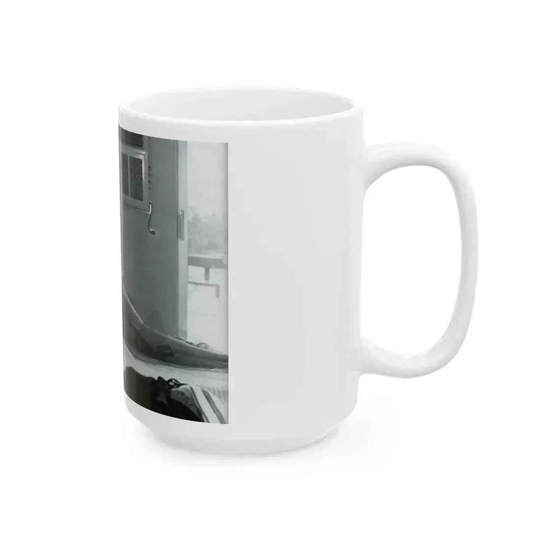 Allison Hayes #206 - Pages 8 with 1 B&W Photo & Article from Femmes Fatales Of The 1950's_1 (Vintage Female Icon) White Coffee Mug - Go Mug Yourself