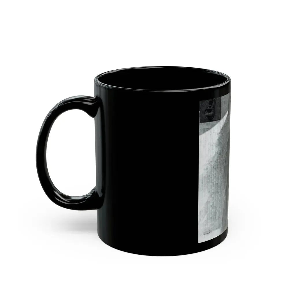 Allison Hayes #207 - Pages 9 with 1 B&W Photo from Femmes Fatales Of The 1950's (Vintage Female Icon) Black Coffee Mug - Go Mug Yourself