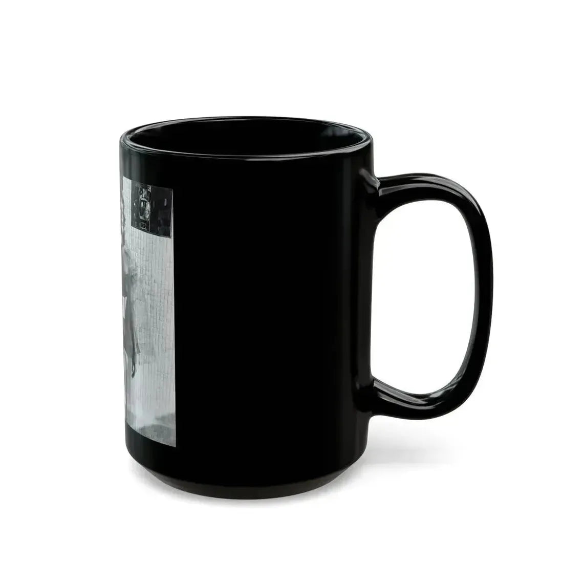 Allison Hayes #207 - Pages 9 with 1 B&W Photo from Femmes Fatales Of The 1950's (Vintage Female Icon) Black Coffee Mug - Go Mug Yourself