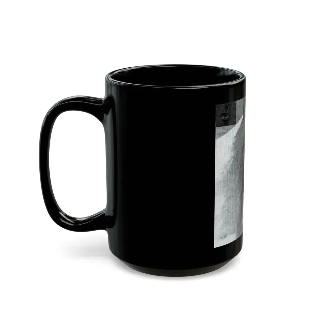Allison Hayes #207 - Pages 9 with 1 B&W Photo from Femmes Fatales Of The 1950's (Vintage Female Icon) Black Coffee Mug - Go Mug Yourself