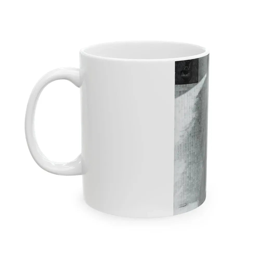 Allison Hayes #207 - Pages 9 with 1 B&W Photo from Femmes Fatales Of The 1950's (Vintage Female Icon) White Coffee Mug - Go Mug Yourself