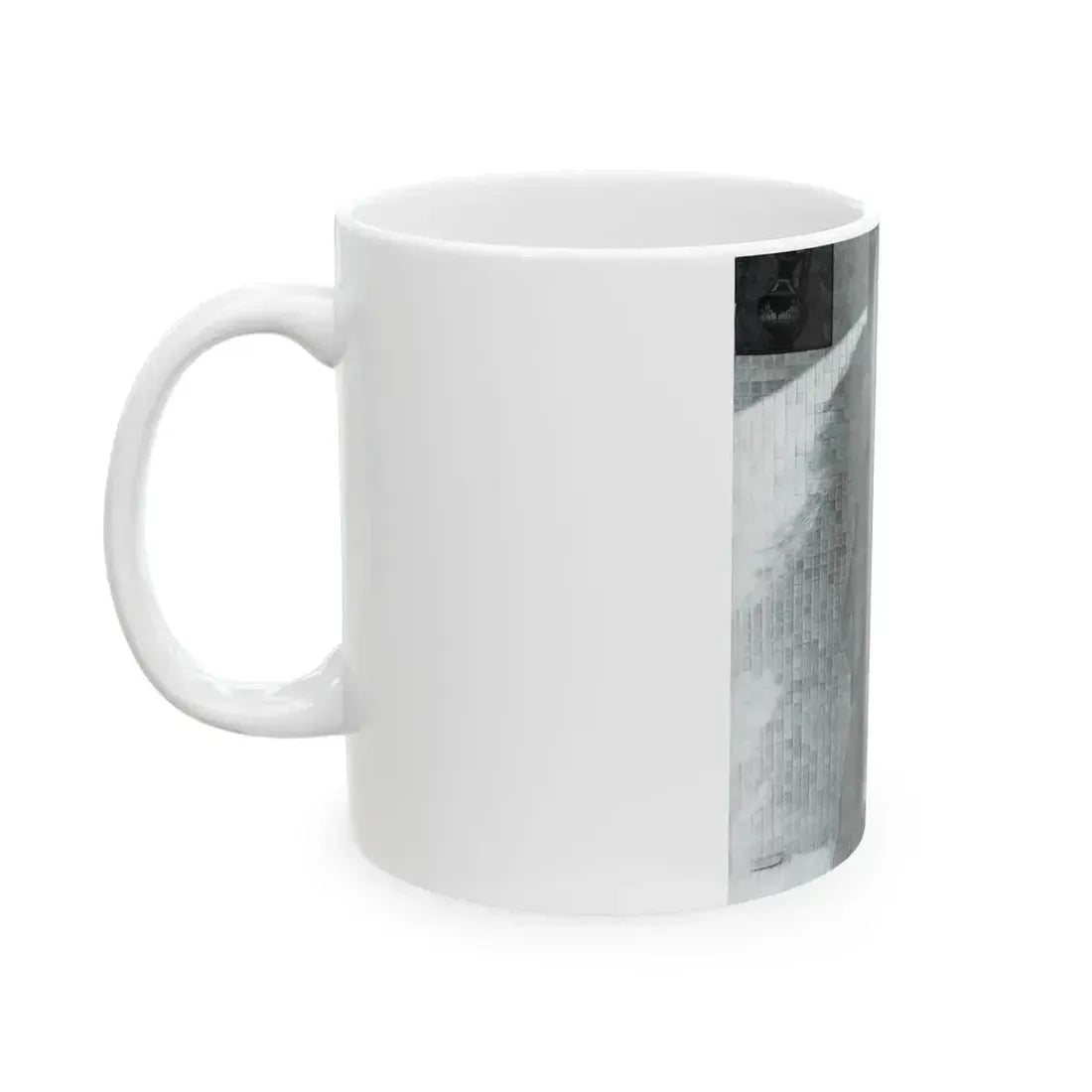 Allison Hayes #207 - Pages 9 with 1 B&W Photo from Femmes Fatales Of The 1950's (Vintage Female Icon) White Coffee Mug - Go Mug Yourself