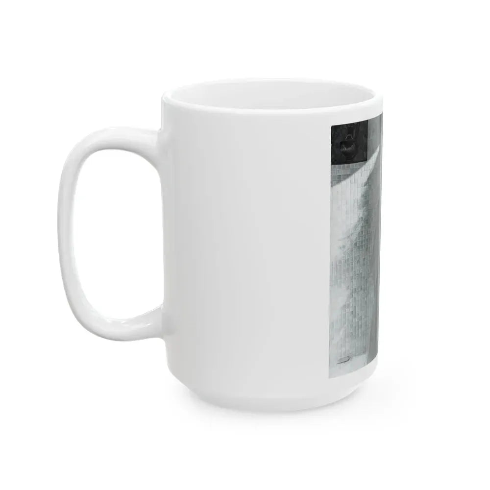Allison Hayes #207 - Pages 9 with 1 B&W Photo from Femmes Fatales Of The 1950's (Vintage Female Icon) White Coffee Mug - Go Mug Yourself