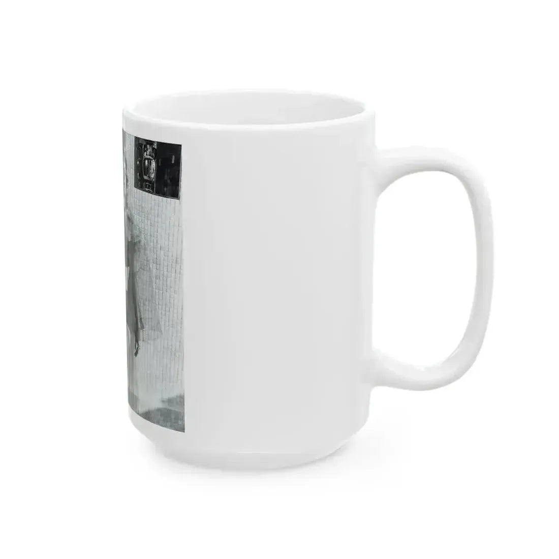 Allison Hayes #207 - Pages 9 with 1 B&W Photo from Femmes Fatales Of The 1950's (Vintage Female Icon) White Coffee Mug - Go Mug Yourself
