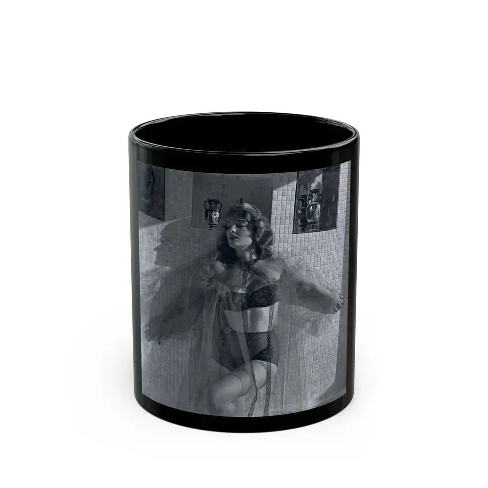Allison Hayes #208 (Vintage Female Icon) Black Coffee Mug 11oz - Go Mug Yourself