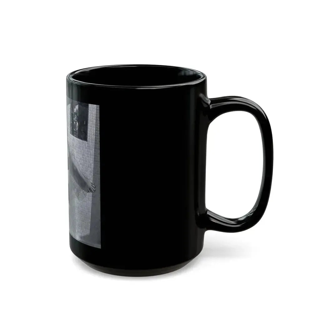 Allison Hayes #208 (Vintage Female Icon) Black Coffee Mug - Go Mug Yourself