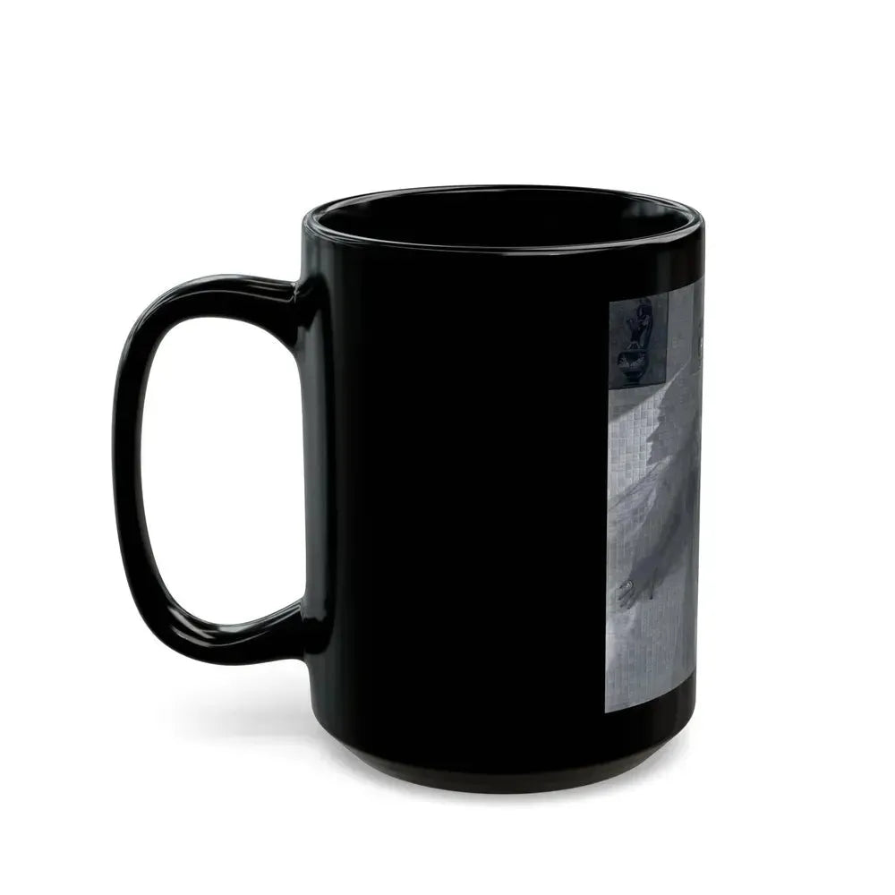 Allison Hayes #208 (Vintage Female Icon) Black Coffee Mug - Go Mug Yourself