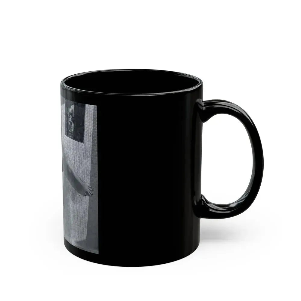 Allison Hayes #208 (Vintage Female Icon) Black Coffee Mug - Go Mug Yourself