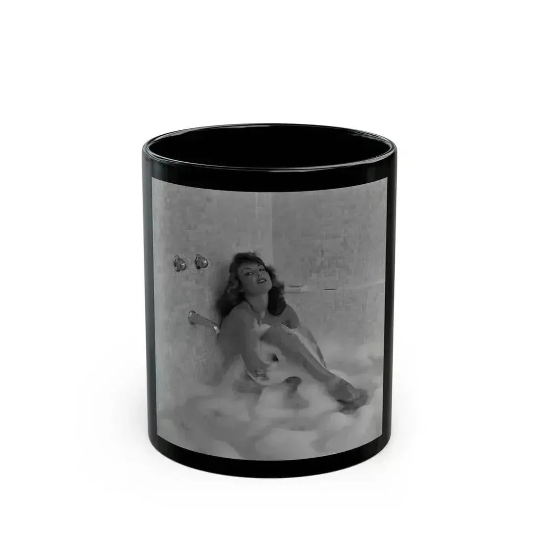 Allison Hayes #211 (Vintage Female Icon) Black Coffee Mug 11oz - Go Mug Yourself