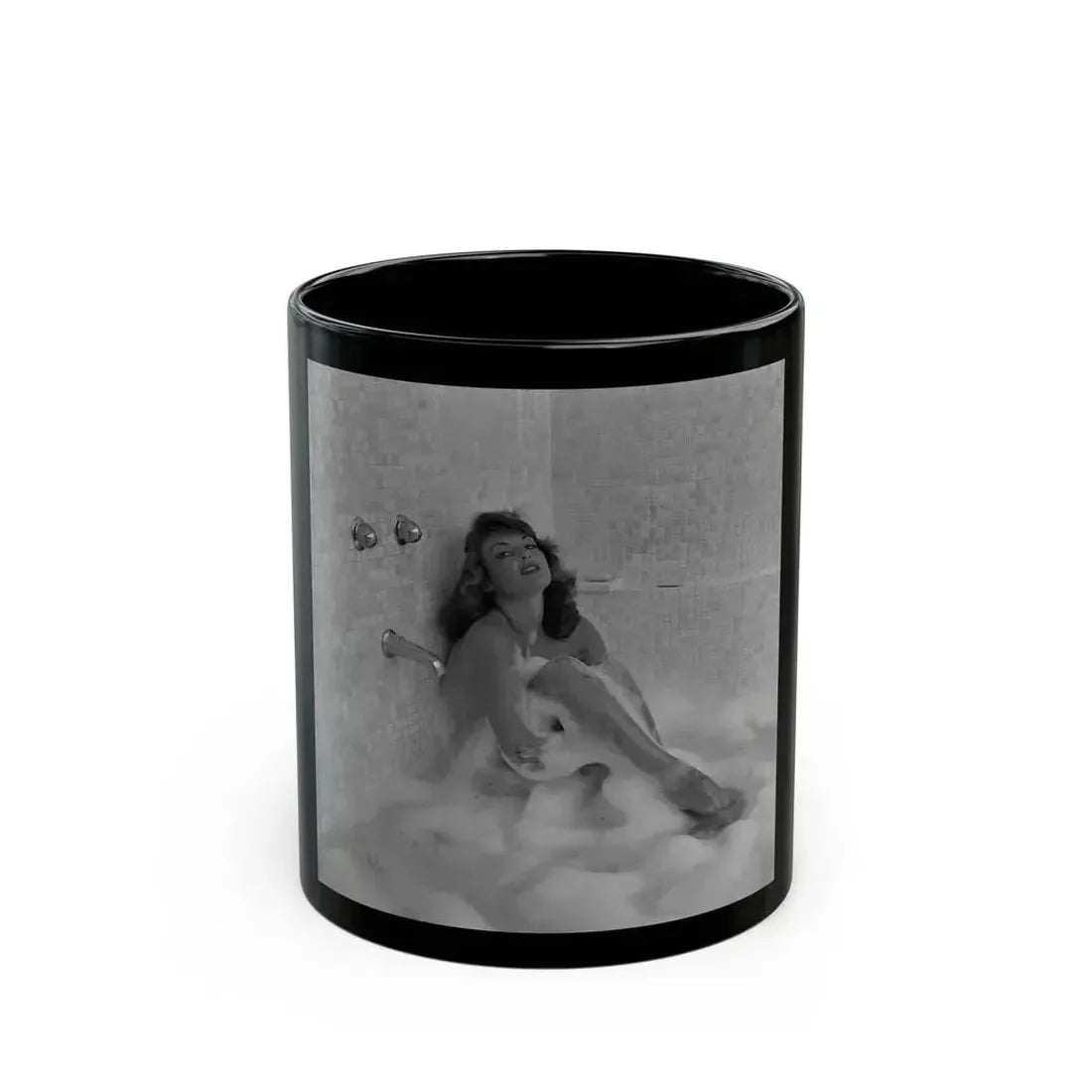 Allison Hayes #211 (Vintage Female Icon) Black Coffee Mug 11oz - Go Mug Yourself