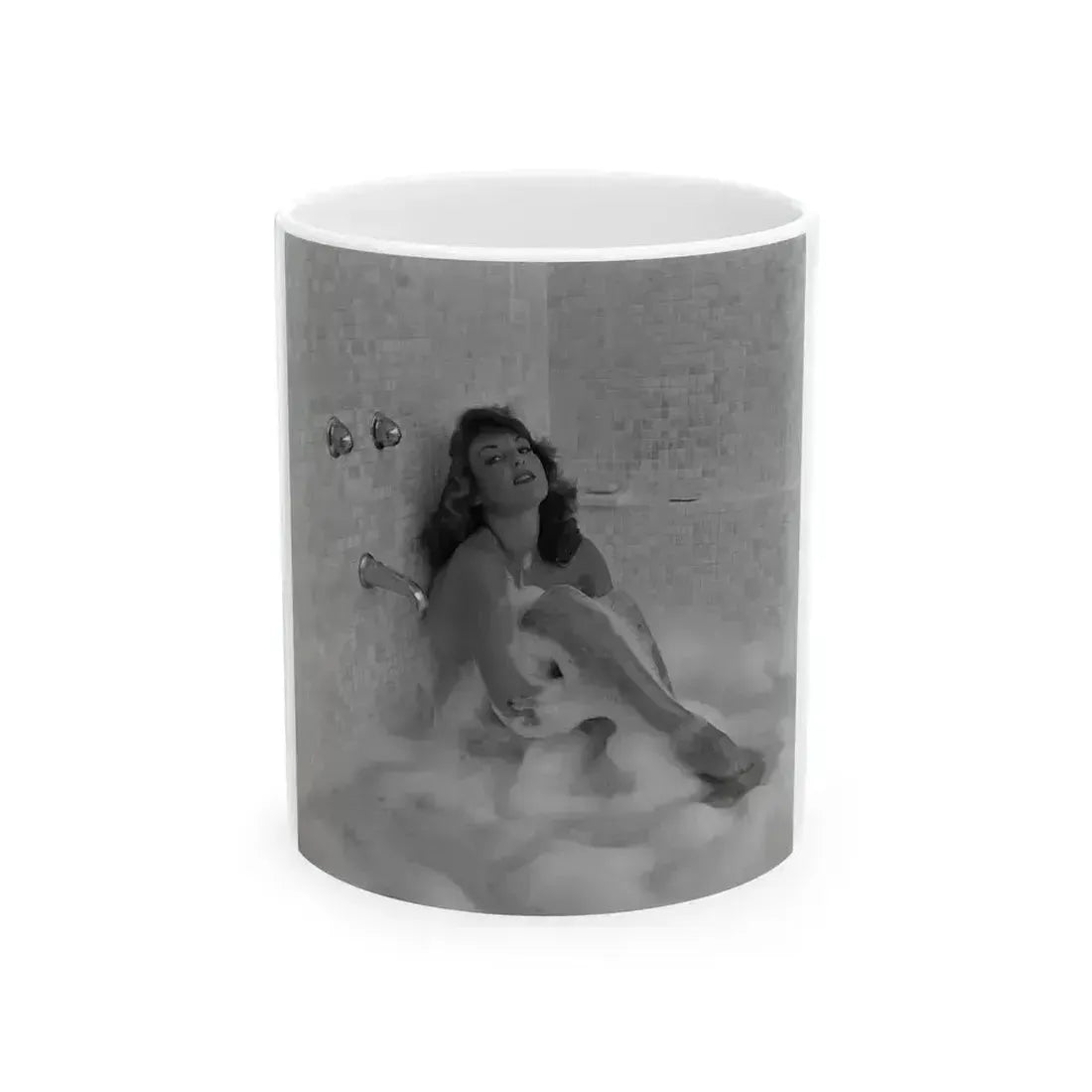 Allison Hayes #211 (Vintage Female Icon) White Coffee Mug 11oz - Go Mug Yourself