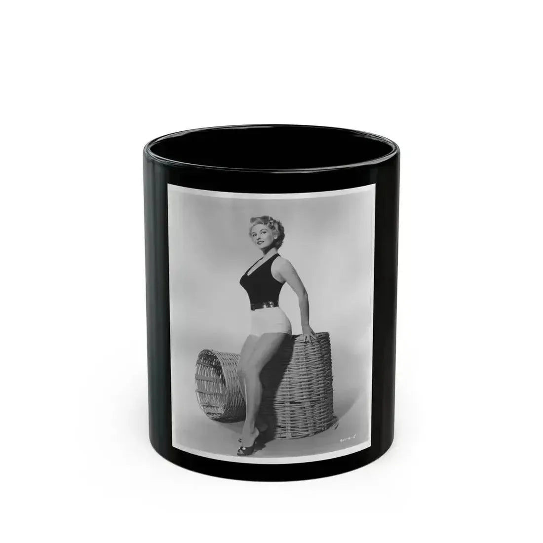 Allison Hayes #212 (Vintage Female Icon) Black Coffee Mug 11oz - Go Mug Yourself
