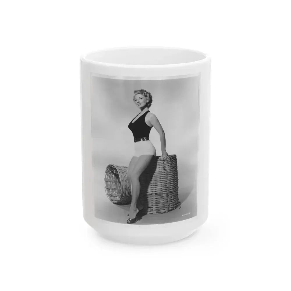 Allison Hayes #212 (Vintage Female Icon) White Coffee Mug 15oz - Go Mug Yourself