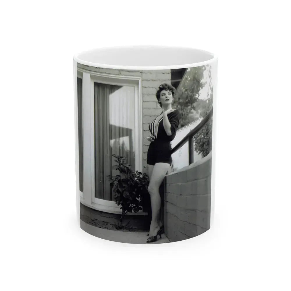Allison Hayes #213 (Vintage Female Icon) White Coffee Mug 11oz - Go Mug Yourself