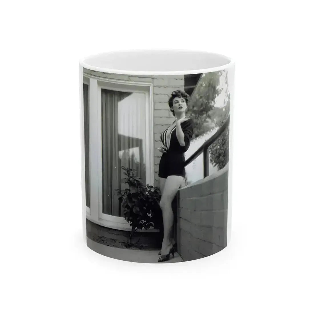Allison Hayes #213 (Vintage Female Icon) White Coffee Mug 11oz - Go Mug Yourself
