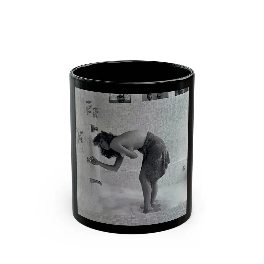 Allison Hayes #215 (Vintage Female Icon) Black Coffee Mug 11oz - Go Mug Yourself