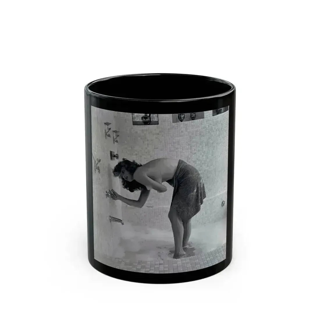 Allison Hayes #215 (Vintage Female Icon) Black Coffee Mug 11oz - Go Mug Yourself