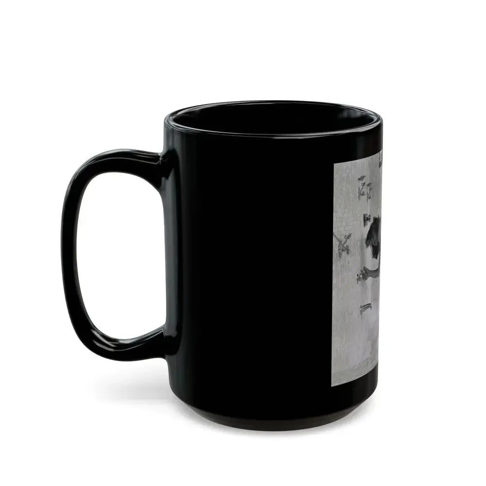 Allison Hayes #215 (Vintage Female Icon) Black Coffee Mug - Go Mug Yourself