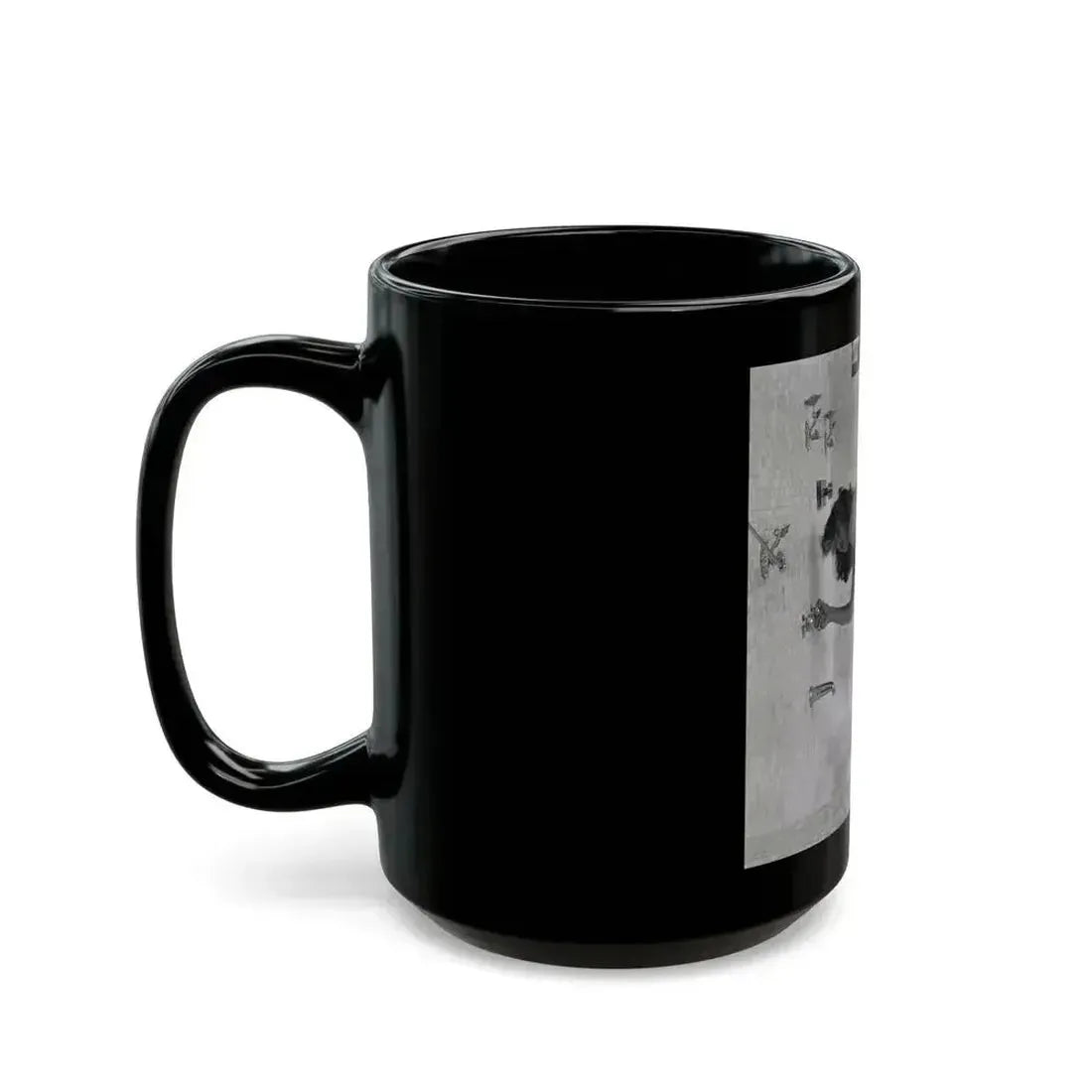 Allison Hayes #215 (Vintage Female Icon) Black Coffee Mug - Go Mug Yourself