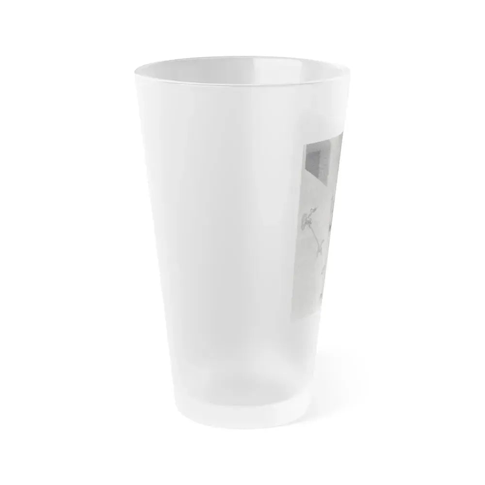 Allison Hayes #216 (Vintage Female Icon) Frosted Pint Glass 16oz - Go Mug Yourself