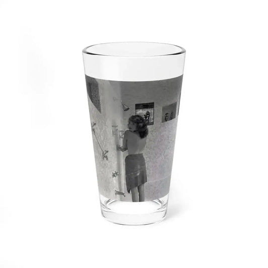 Allison Hayes #216 (Vintage Female Icon) Pint Glass 16oz 16oz - Go Mug Yourself