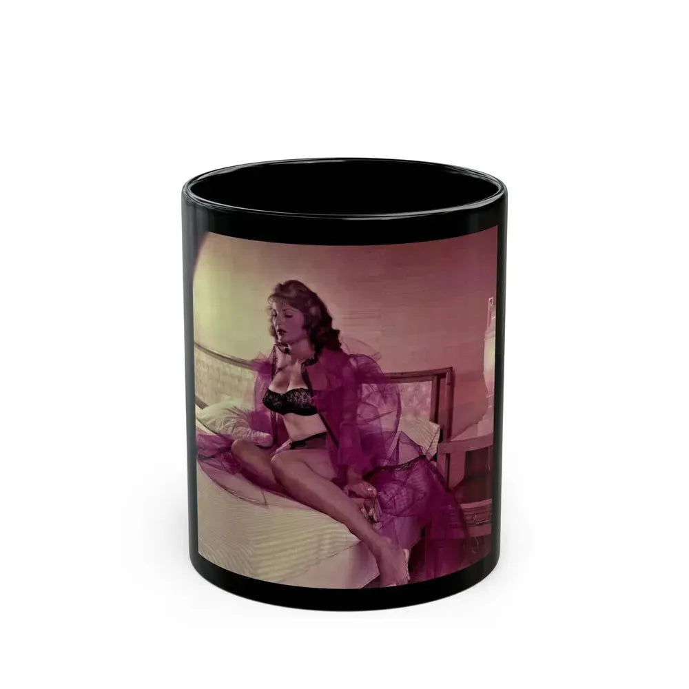 Allison Hayes #217 (Vintage Female Icon) Black Coffee Mug 11oz - Go Mug Yourself