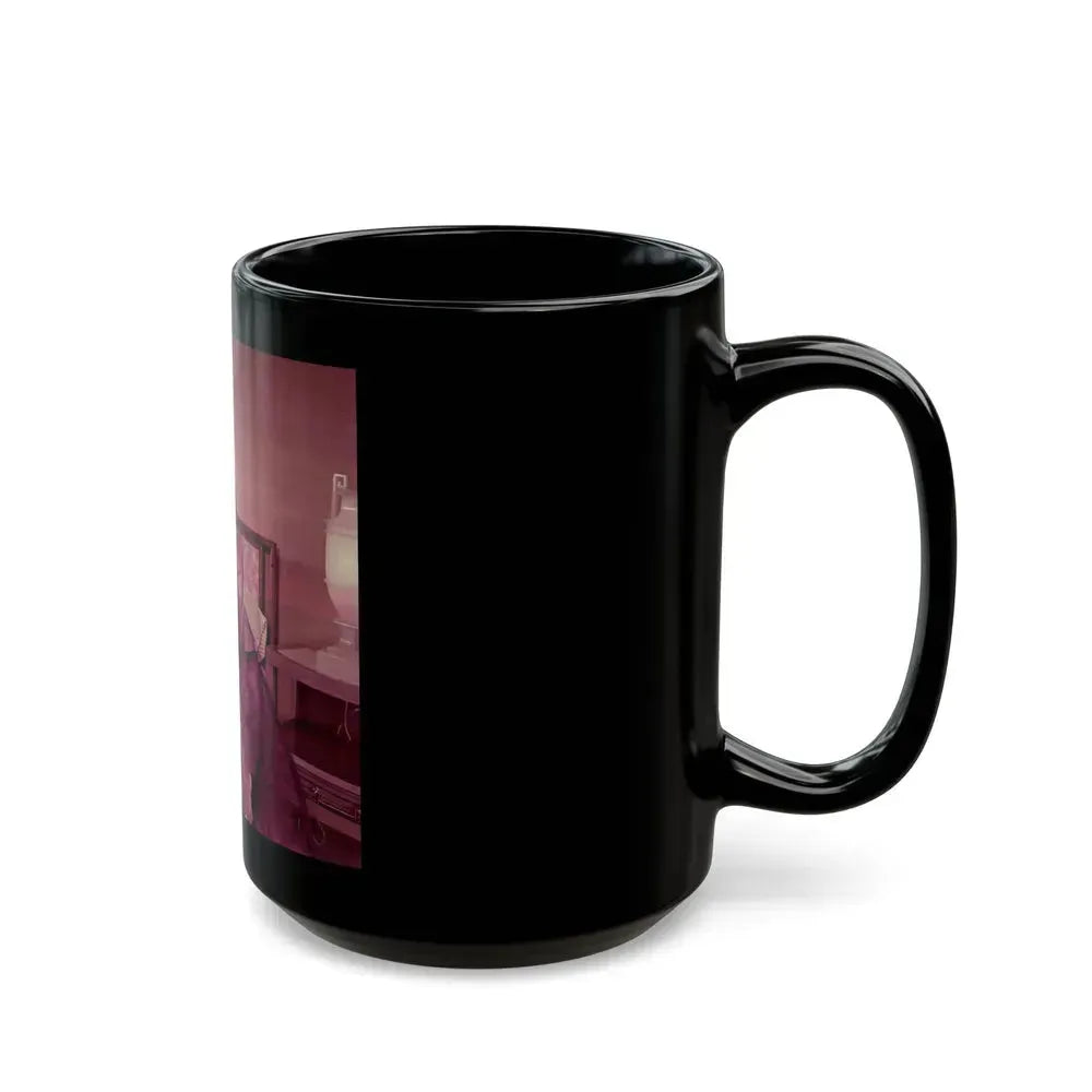 Allison Hayes #217 (Vintage Female Icon) Black Coffee Mug - Go Mug Yourself