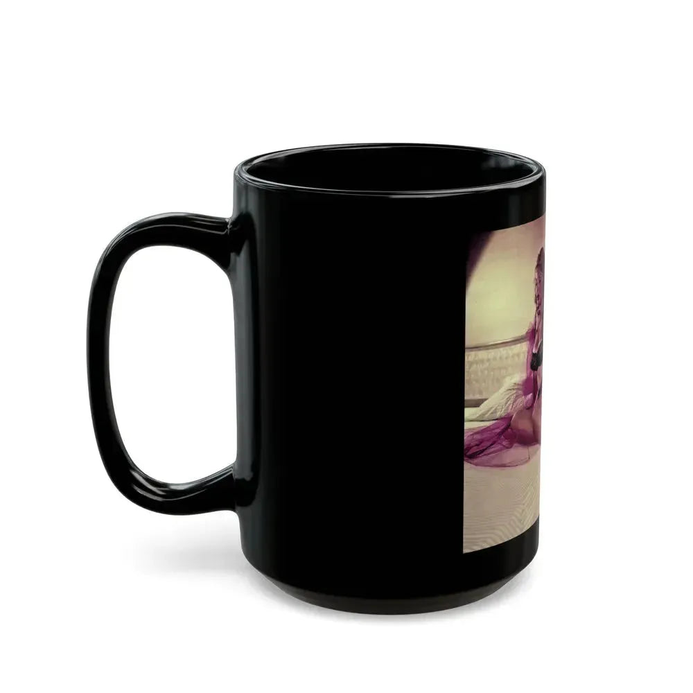 Allison Hayes #217 (Vintage Female Icon) Black Coffee Mug - Go Mug Yourself