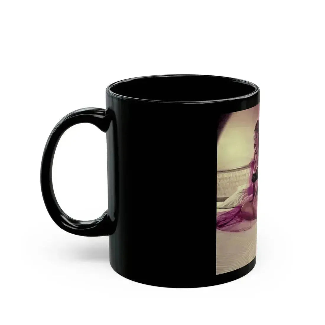 Allison Hayes #217 (Vintage Female Icon) Black Coffee Mug - Go Mug Yourself