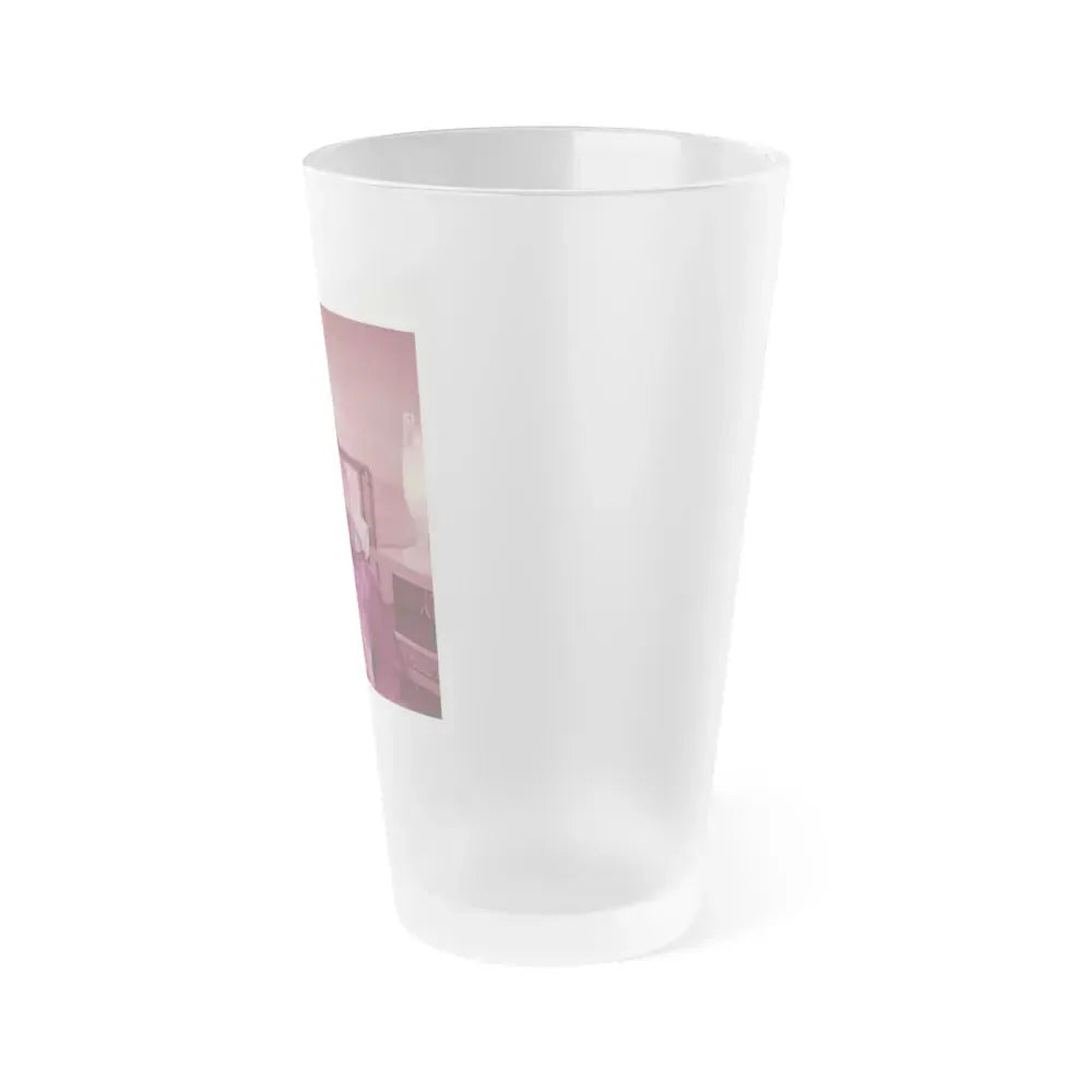 Allison Hayes #217 (Vintage Female Icon) Frosted Pint Glass 16oz - Go Mug Yourself