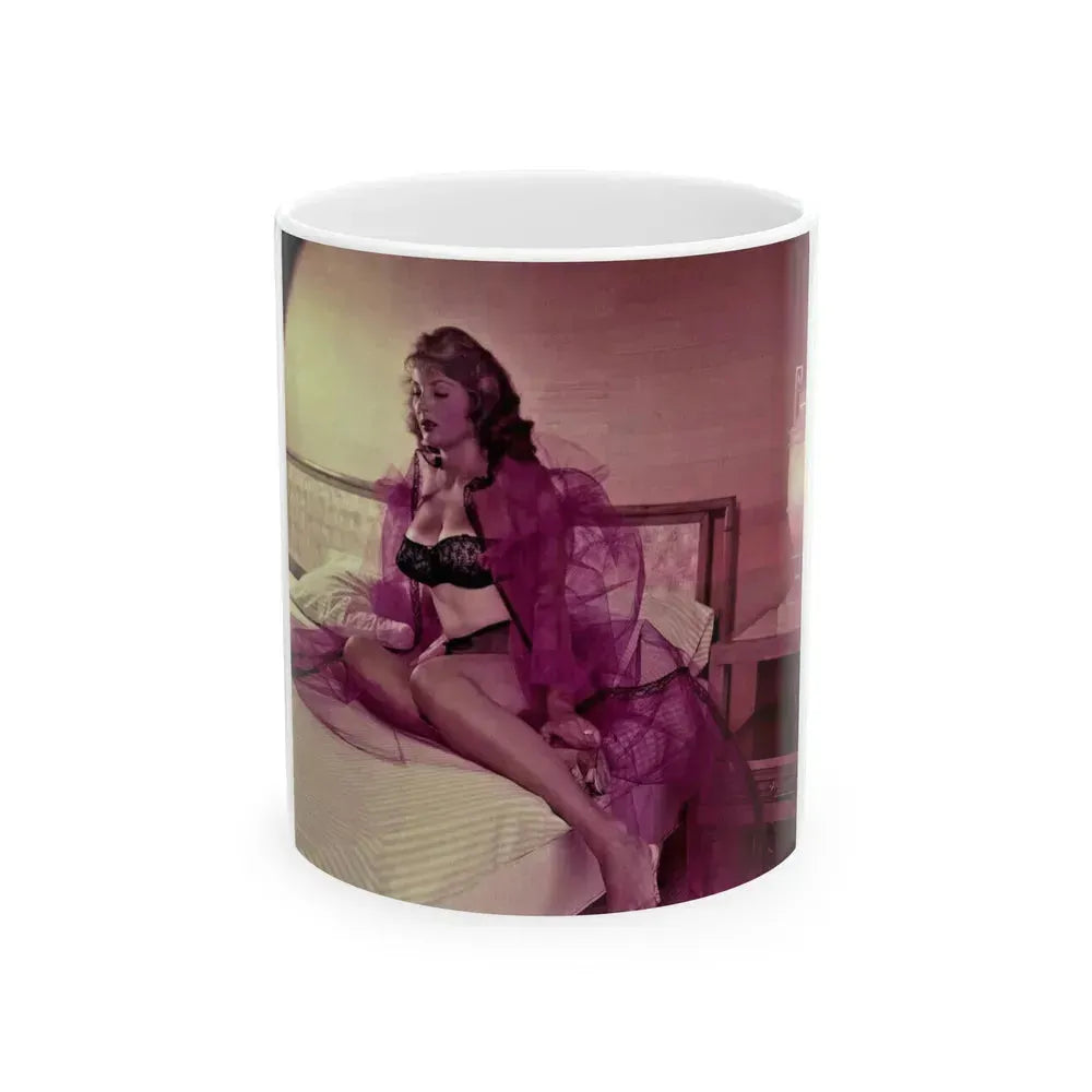 Allison Hayes #217 (Vintage Female Icon) White Coffee Mug 11oz - Go Mug Yourself