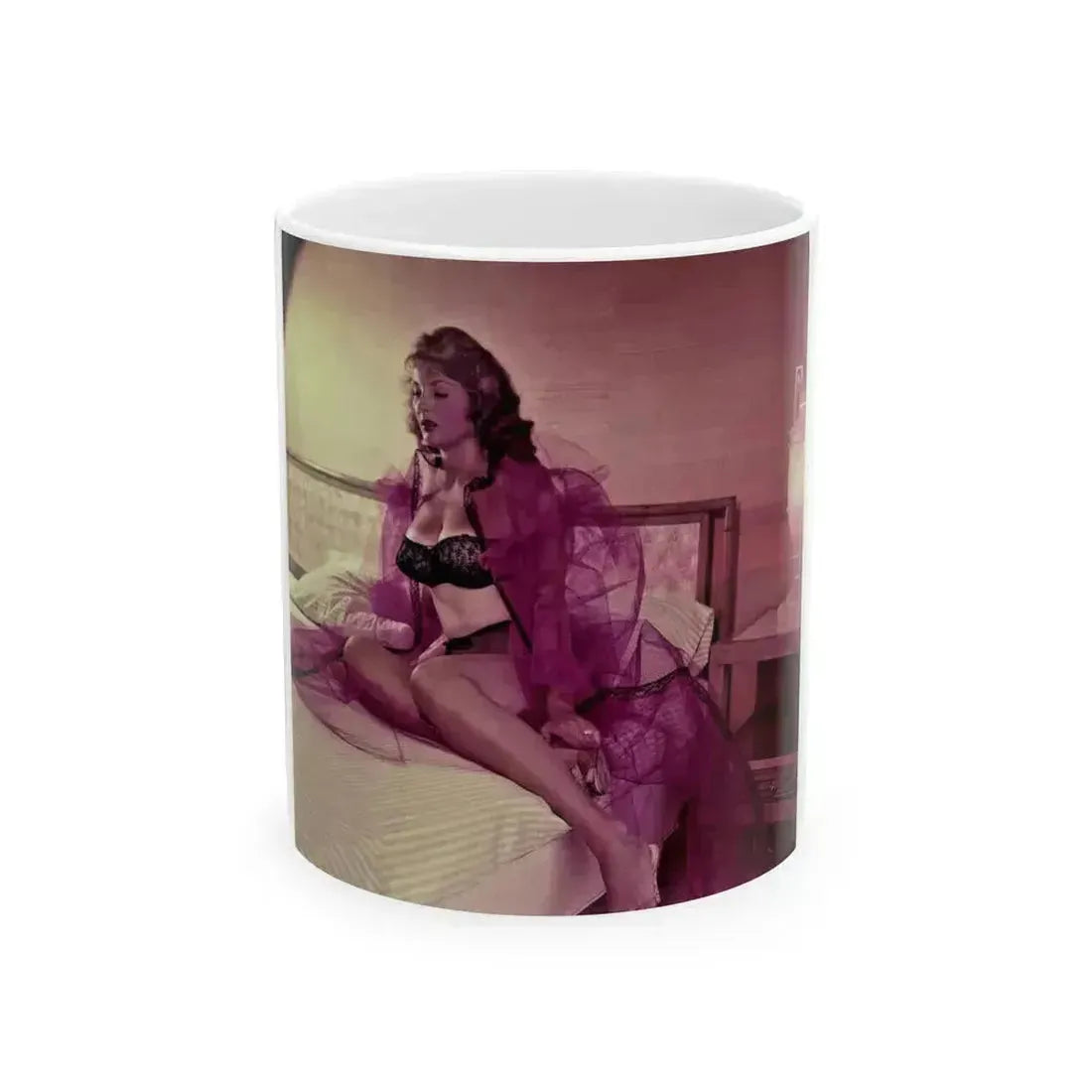 Allison Hayes #217 (Vintage Female Icon) White Coffee Mug 11oz - Go Mug Yourself