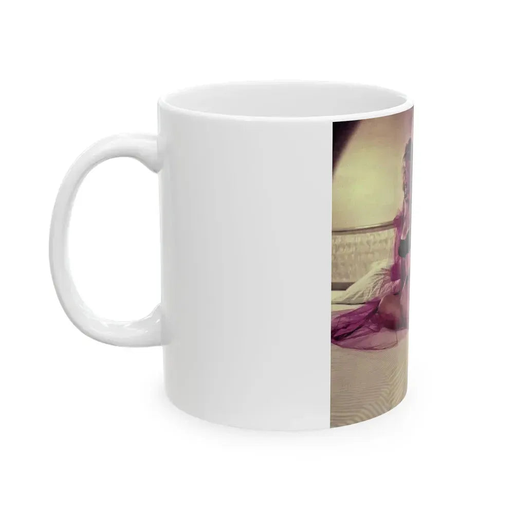 Allison Hayes #217 (Vintage Female Icon) White Coffee Mug - Go Mug Yourself