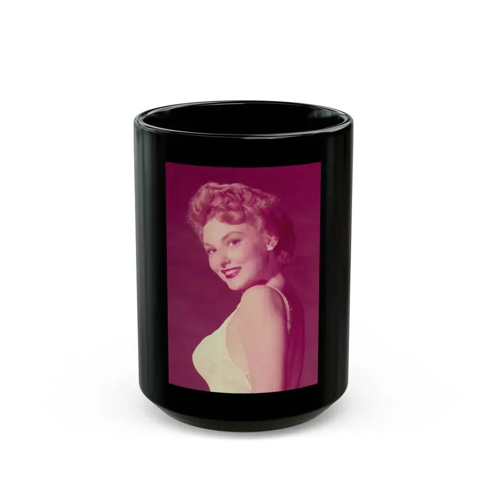 Allison Hayes #218 (Vintage Female Icon) Black Coffee Mug 15oz - Go Mug Yourself