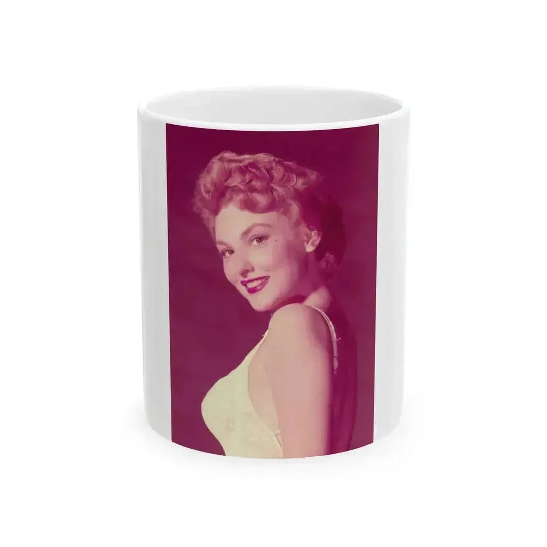 Allison Hayes #218 (Vintage Female Icon) White Coffee Mug 11oz - Go Mug Yourself