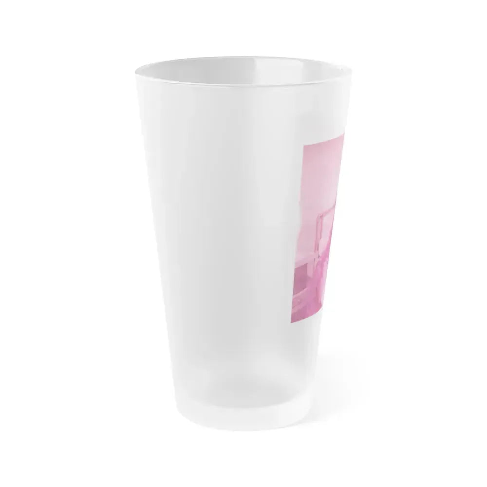Allison Hayes #219 1 (Vintage Female Icon) Frosted Pint Glass 16oz - Go Mug Yourself