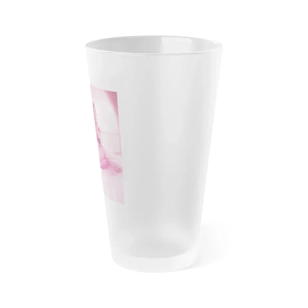 Allison Hayes #219 1 (Vintage Female Icon) Frosted Pint Glass 16oz - Go Mug Yourself