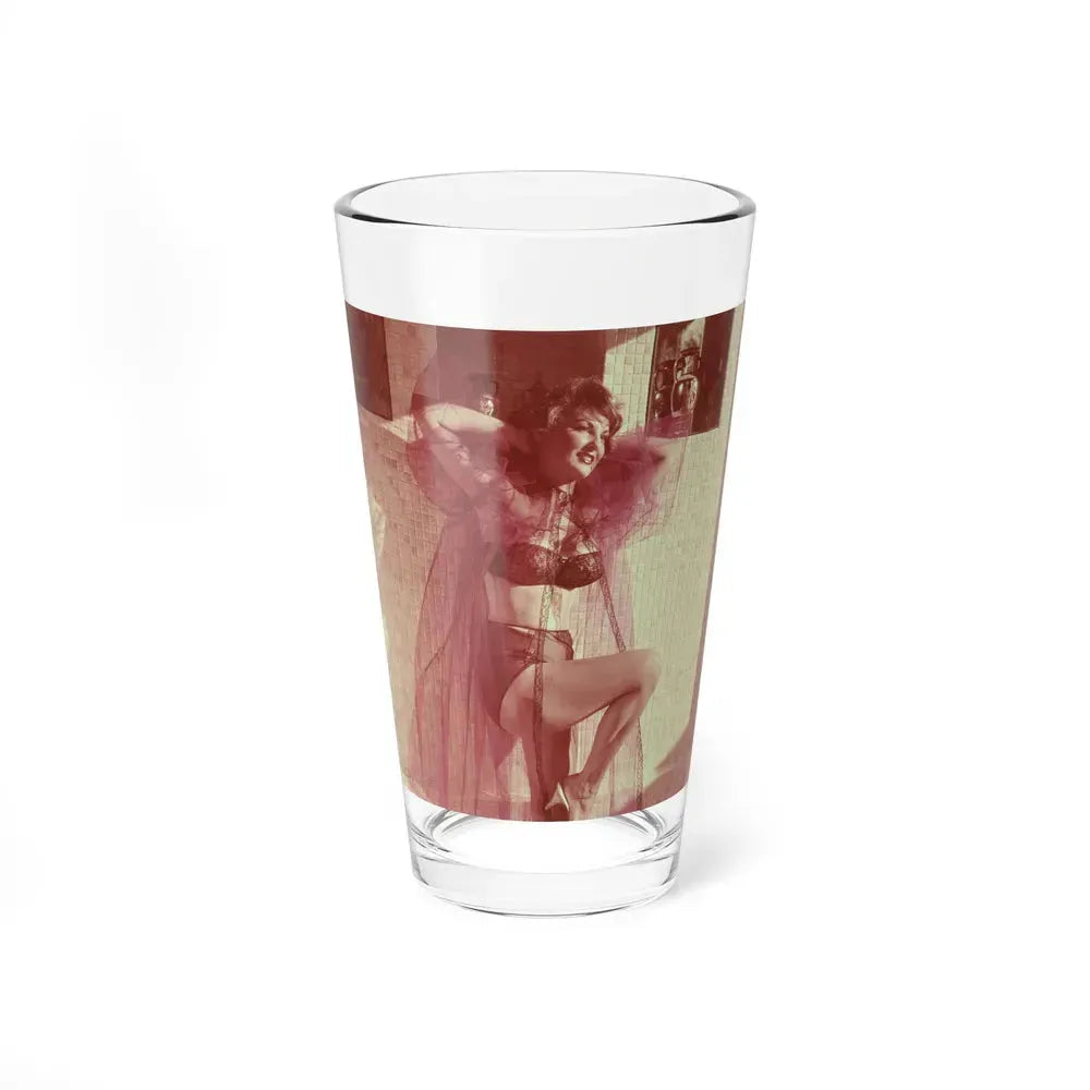 Allison Hayes #223 (Vintage Female Icon) Pint Glass 16oz 16oz - Go Mug Yourself