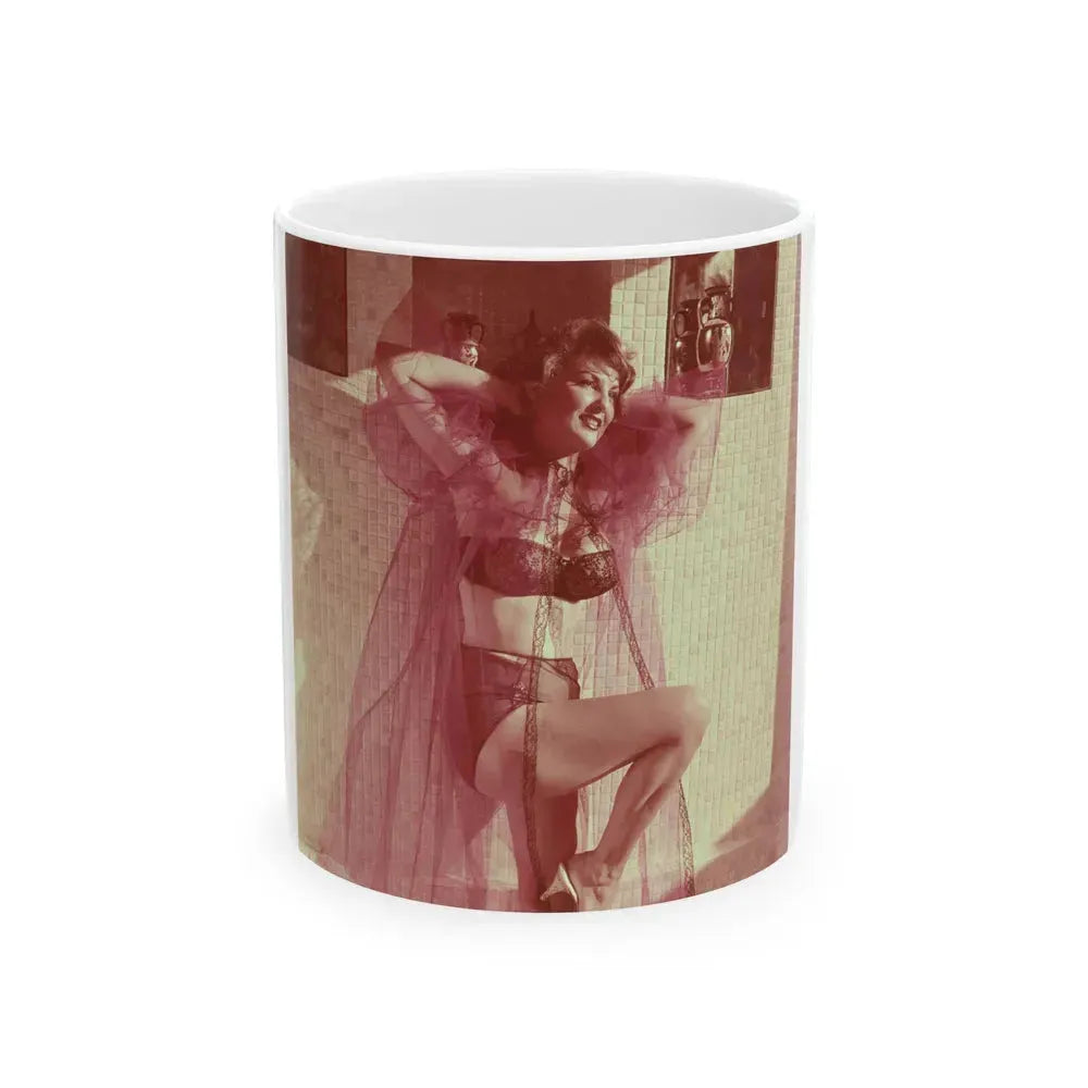 Allison Hayes #223 (Vintage Female Icon) White Coffee Mug 11oz - Go Mug Yourself