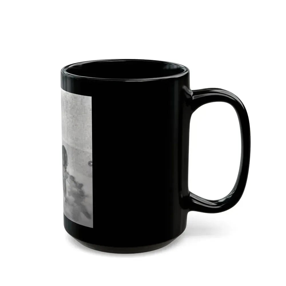 Allison Hayes #224 (Vintage Female Icon) Black Coffee Mug - Go Mug Yourself