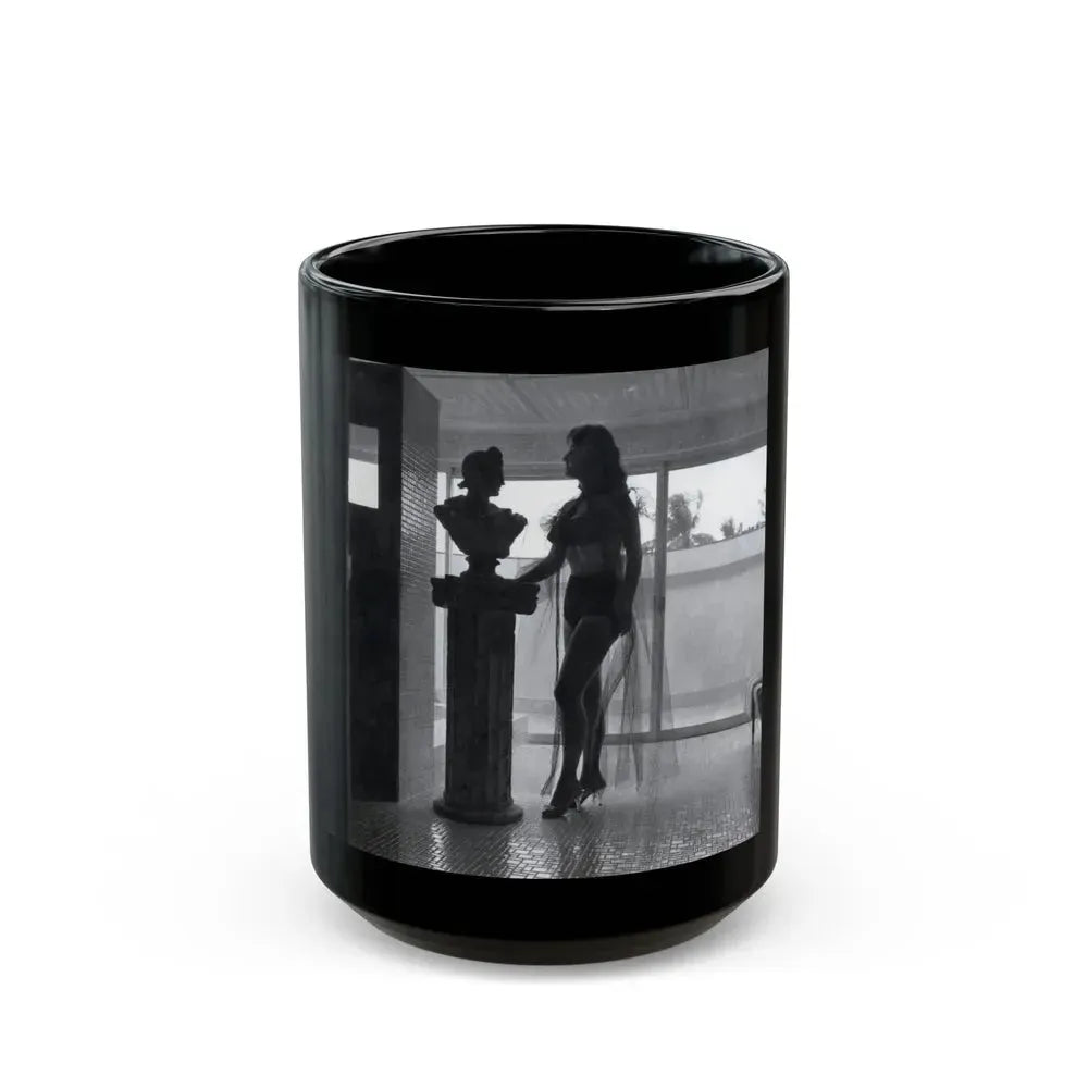 Allison Hayes #226 (Vintage Female Icon) Black Coffee Mug 15oz - Go Mug Yourself