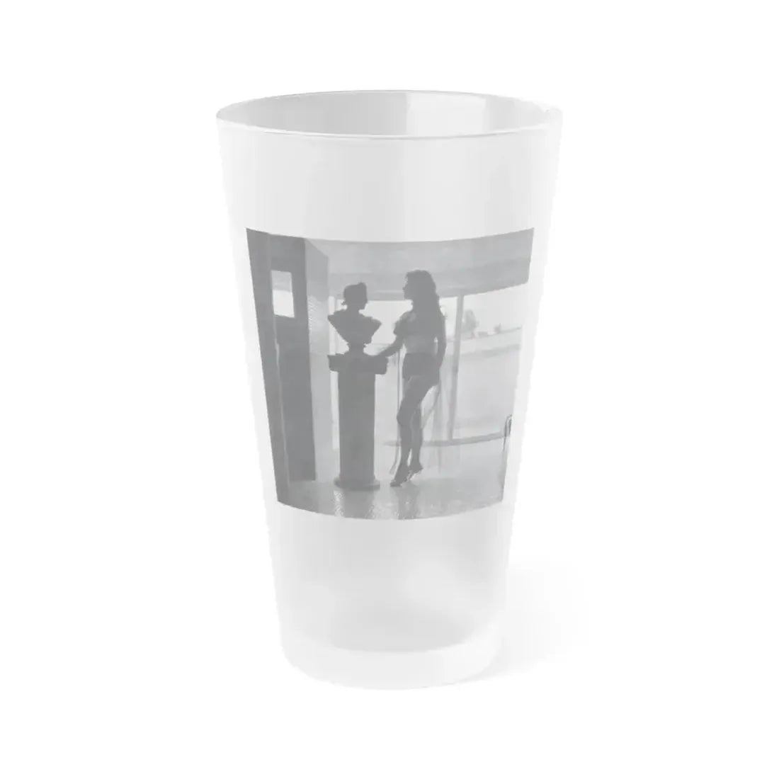 Allison Hayes #226 (Vintage Female Icon) Frosted Pint Glass 16oz 16oz Frosted - Go Mug Yourself