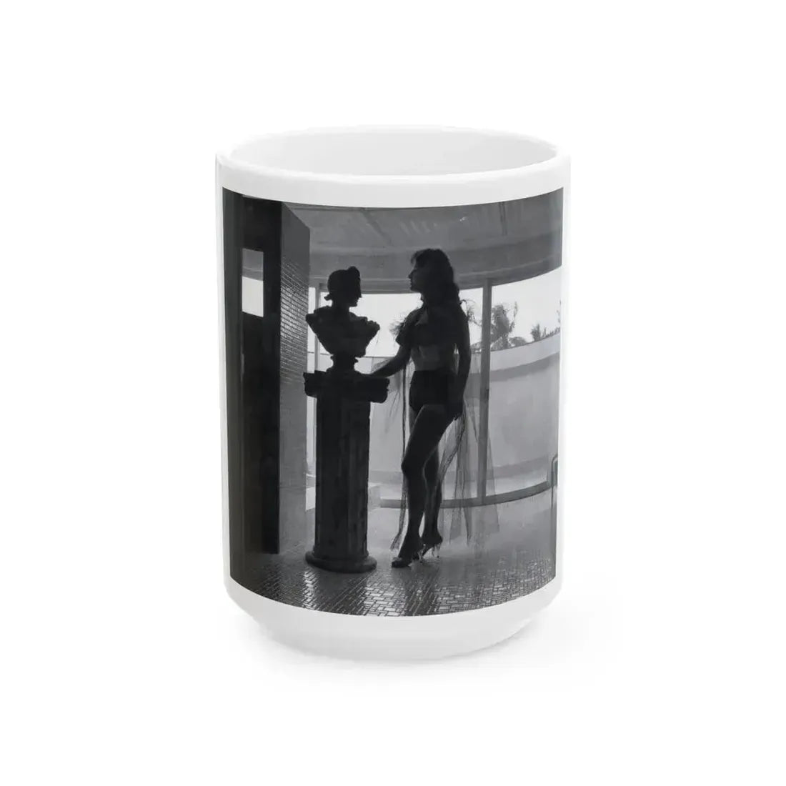 Allison Hayes #226 (Vintage Female Icon) White Coffee Mug 15oz - Go Mug Yourself