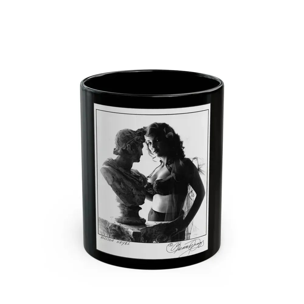 Allison Hayes #227 (Vintage Female Icon) Black Coffee Mug 11oz - Go Mug Yourself