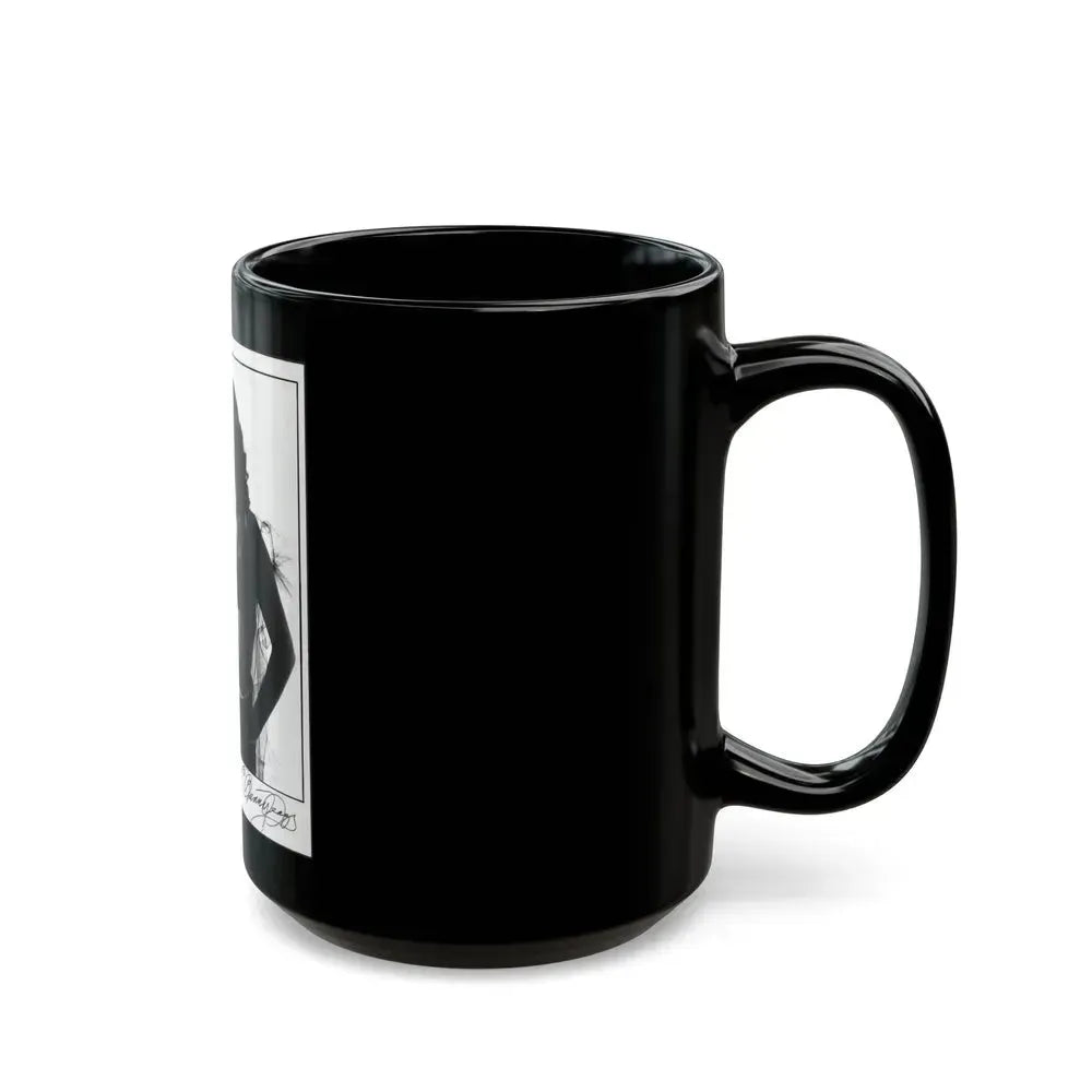 Allison Hayes #227 (Vintage Female Icon) Black Coffee Mug - Go Mug Yourself