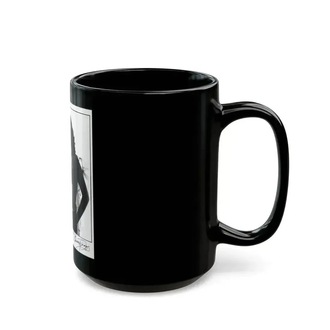 Allison Hayes #227 (Vintage Female Icon) Black Coffee Mug - Go Mug Yourself