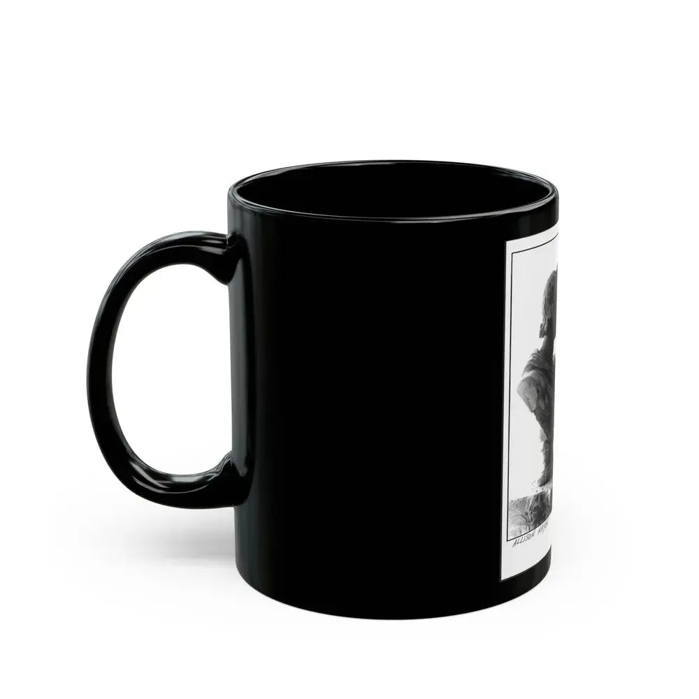 Allison Hayes #227 (Vintage Female Icon) Black Coffee Mug - Go Mug Yourself