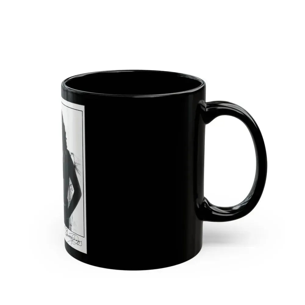 Allison Hayes #227 (Vintage Female Icon) Black Coffee Mug - Go Mug Yourself